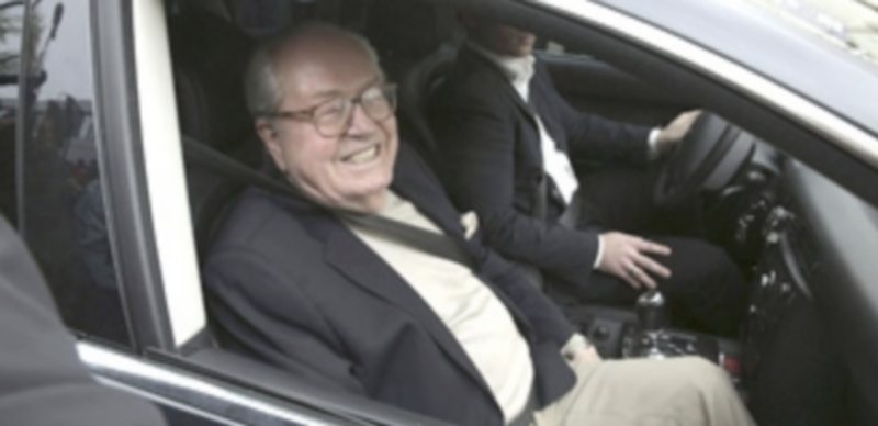 El presidente de honor del Frente Nacional de Francia