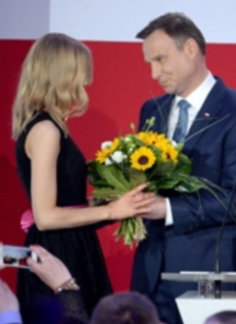 El presidente electo polaco Andrzej Duda