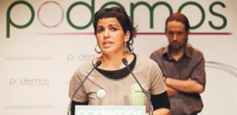 La candidata a la presidencia de Andalucía fue elegida secretaria general en las primarias abiertas del partido. / E.P.