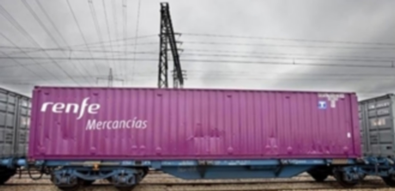 Fomento prevé que los trenes de mercancías circulen por líneas AVE 1 Esta iniciativa es parte de la estrategia logística que desarrolla Fomento para el desarrollo de la economía española. / Renfe