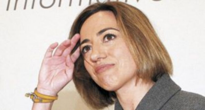 La ministra de Defensa