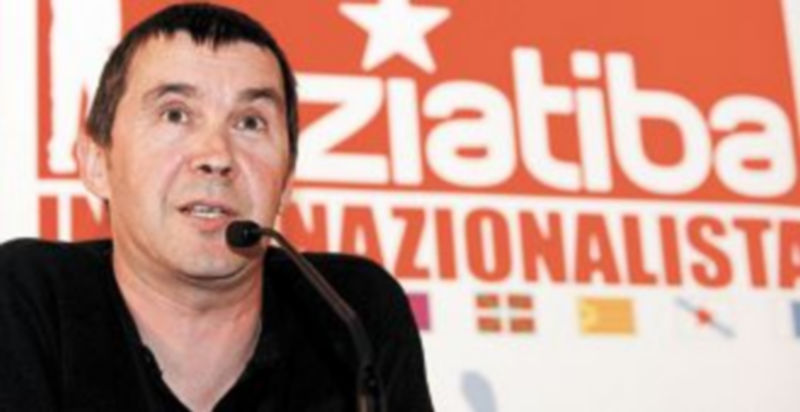 El ex portavoz de Batasuna Arnaldo Otegi continuará por el momento en prisión provisional. / Efe