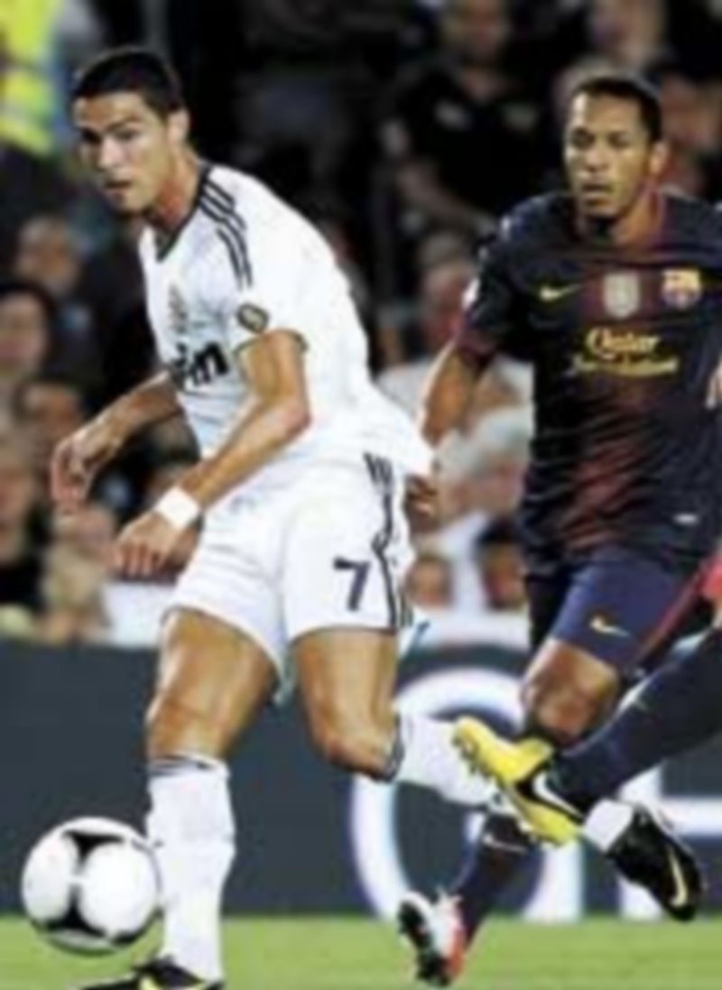 Cristiano Ronaldo abrió el marcador en el primer tiro del Real Madrid a puerta