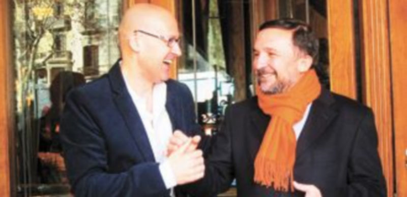 Genís Sinca (izquierda) y Sergio Vila-Sanjuán