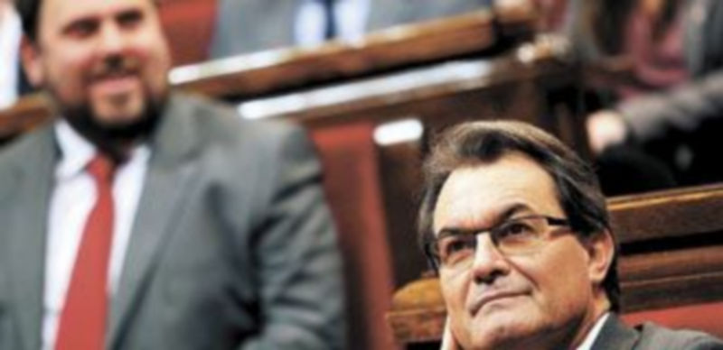 La declaración soberanista salió adelante con los votos a favor de CiU