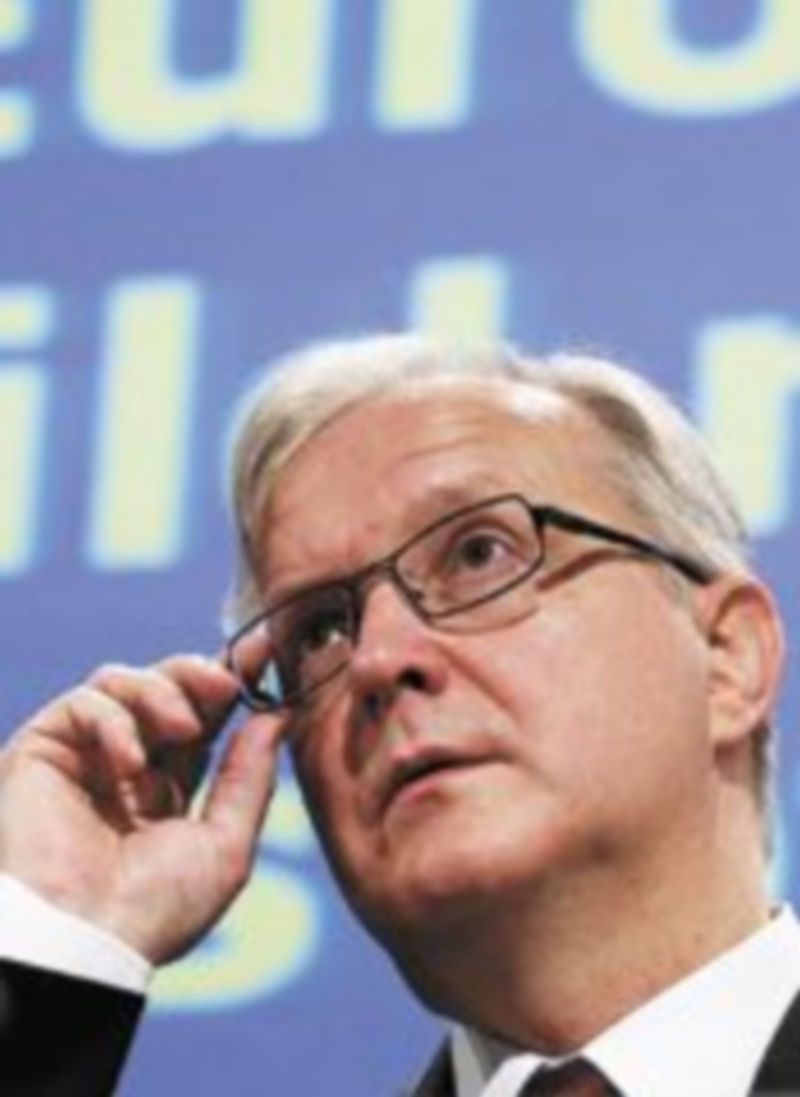 Rehn pronunció un discurso ante el Comité Económico y Social Europeo. / Reuters