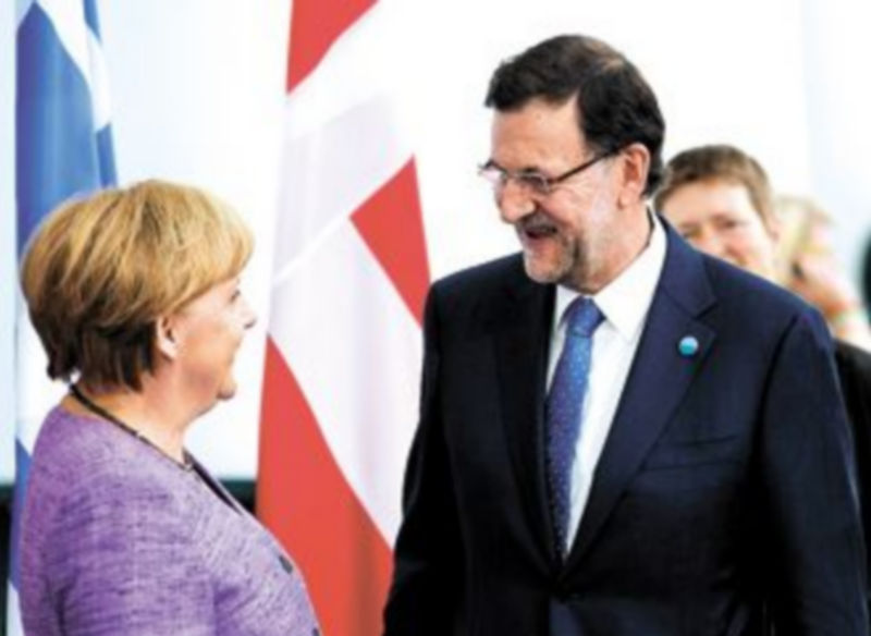 La canciller alemana