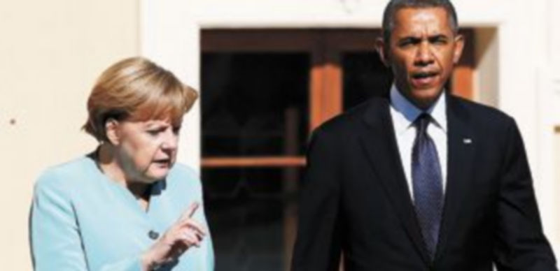 La canciller alemana