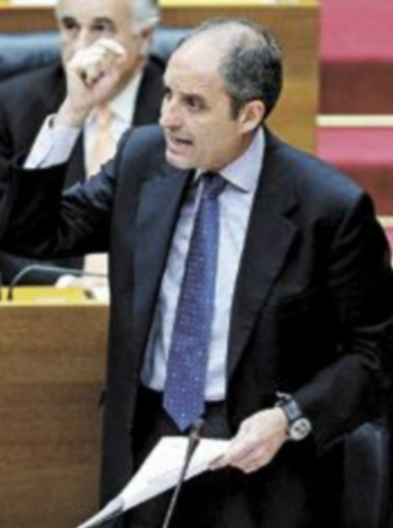 El presidente valenciano