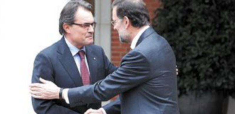 Tanto el líder de CiU como el del Partido Popular dejaron constancia de que su relación personal es magnífica. /La Moncloa