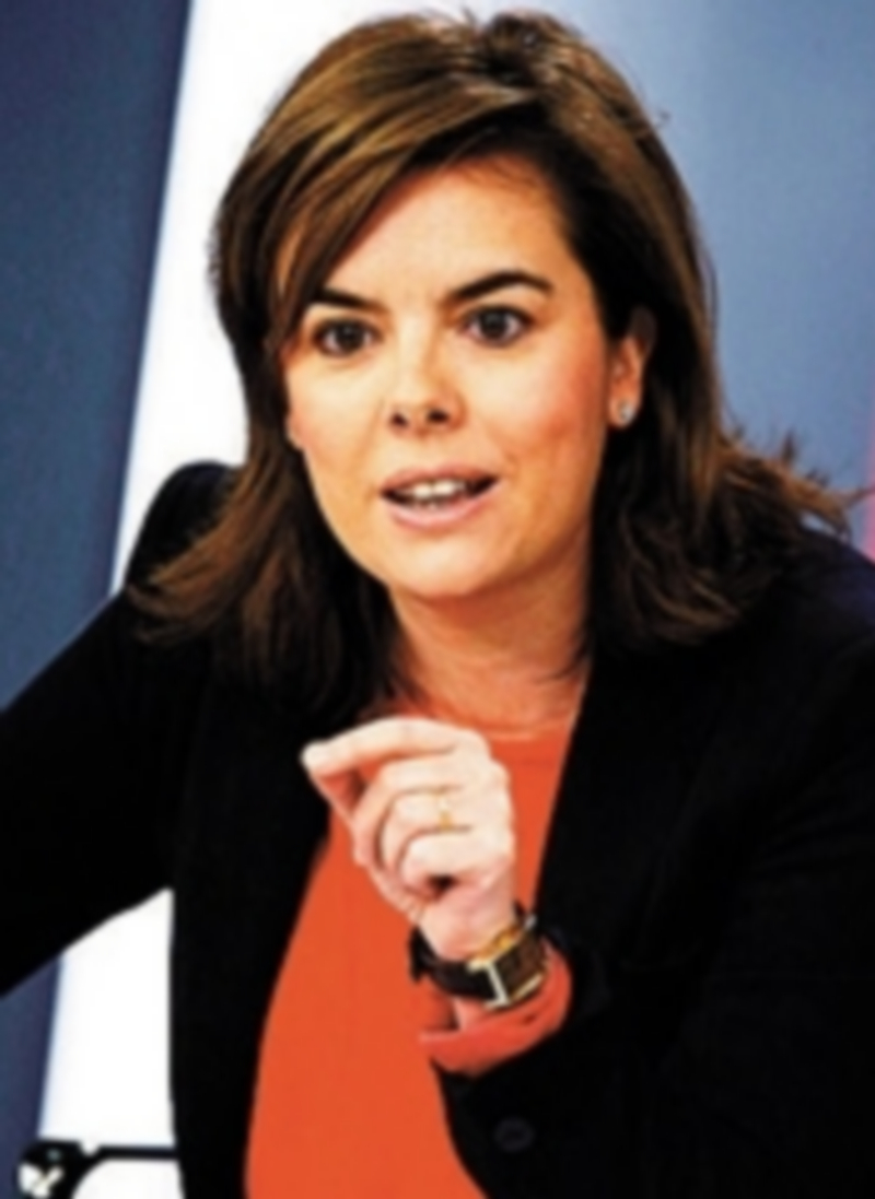 Soraya Sáenz de Santamaría.