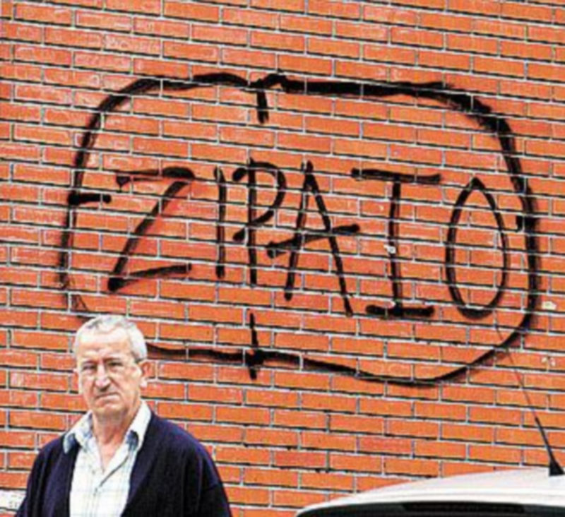 La extorsión sigue estando muy extendida en el País Vasco y Navarra. / EFE