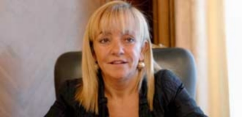 La presidenta de la Diputación de León
