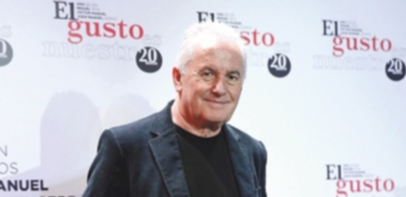 Víctor Manuel en la presentación de los conciertos de ‘El gusto es nuestro’. / Efe