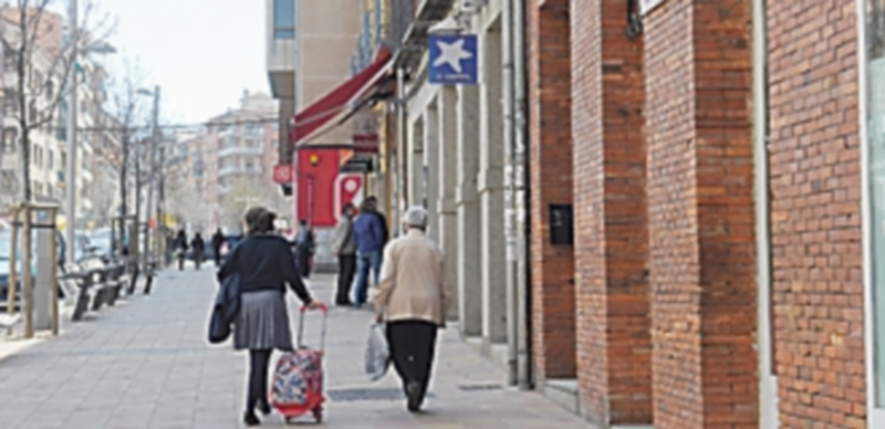 La calle José Zorrilla acoge los negocios de muchos emprendedores. / Kamarero