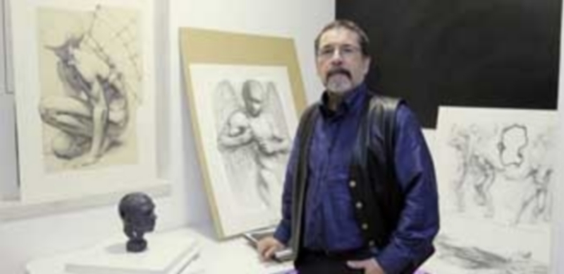 El artista Joan Castejón retoma en su obra más reciente el tema actual de los desplazados. / Europa Press