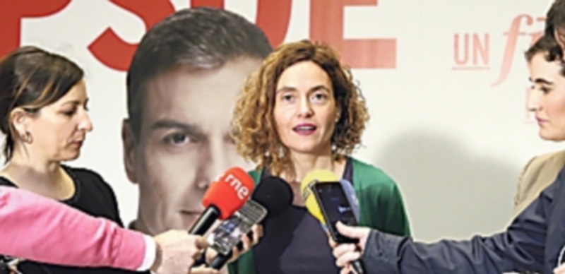 El PSOE apremia a Podemos para iniciar el tratado de sus propuestas 1 La secretaria de Estudios y Programas del PSOE
