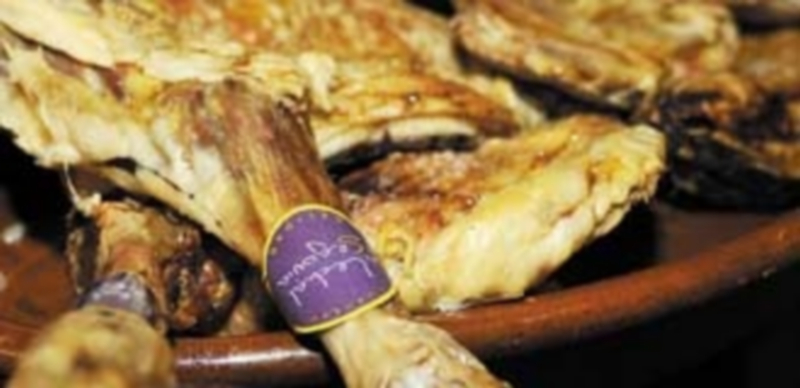 Cuartos de lechazo asado