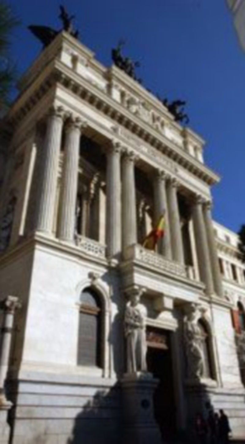 Entrada al Ministerio de Medio Ambiente