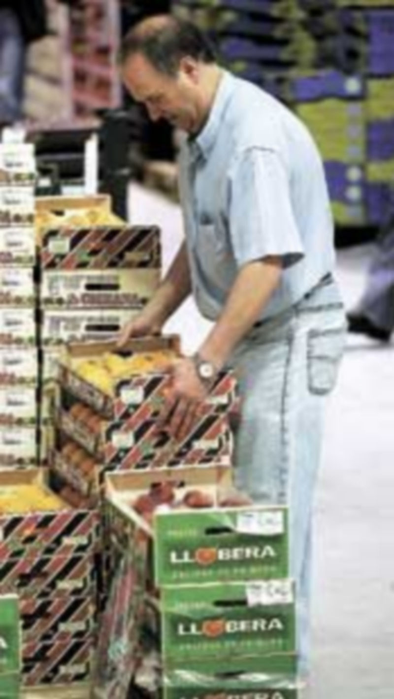 Las frutas y hortalizas constituyen en este momento el mayor grupo de las exportaciones españolas. / Valdivielso.