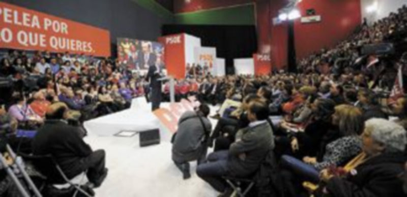 El candidato socialista a la Presidencia del Gobierno