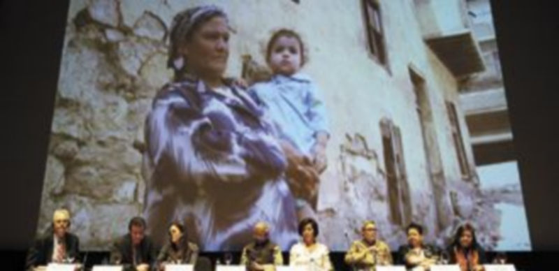 Imagen de la ceremonia de clausura de la Cumbre del Microcrédito