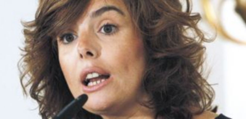 Soraya Sáenz de Santamaría ha ido escalando posiciones dentro de su partido desde su inclusión hace 11 años. / Efe