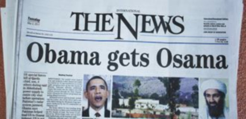 Las portadas de los periódicos de todo el mundo anunciaban la muerte de Bin Laden. / DPA.