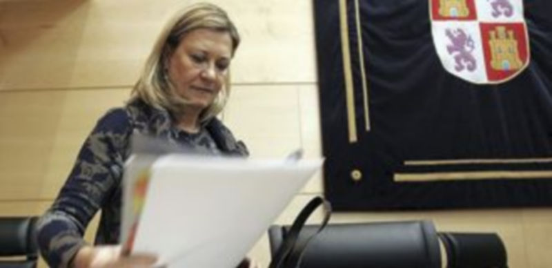 La consejera de Hacienda comparece ante la Comisión de Hacienda para explicar el proyecto de Presupuestos. / L.P. (ICAL)