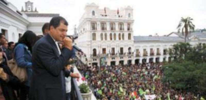 El presidente sudamericano agradece ante sus electores la contundente victoria cosechada el pasado domingo en las urnas. / Rreuters