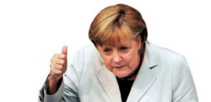 La canciller alemana