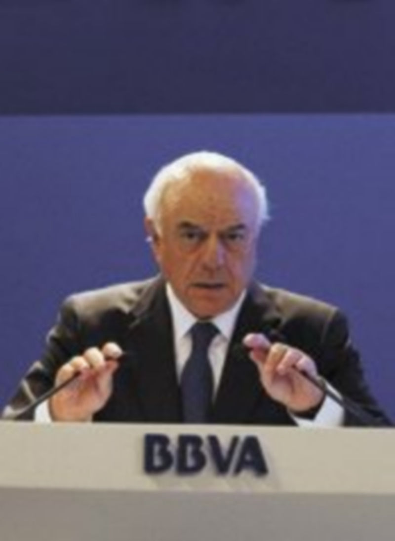 El presidente del BBVA