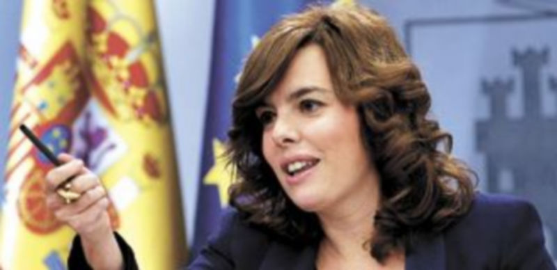 La vicepresidenta primera