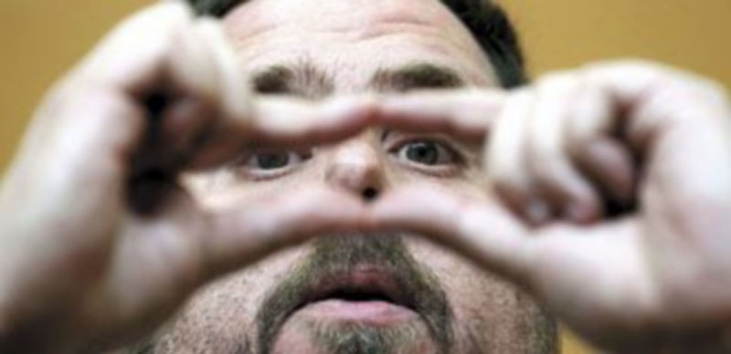 El líder de Esquerra tuvo un almuerzo ayer con el ‘president’ en funciones de Cataluña en el Palacio de la ‘Generalitat’. / Albert Gea (Reuters)