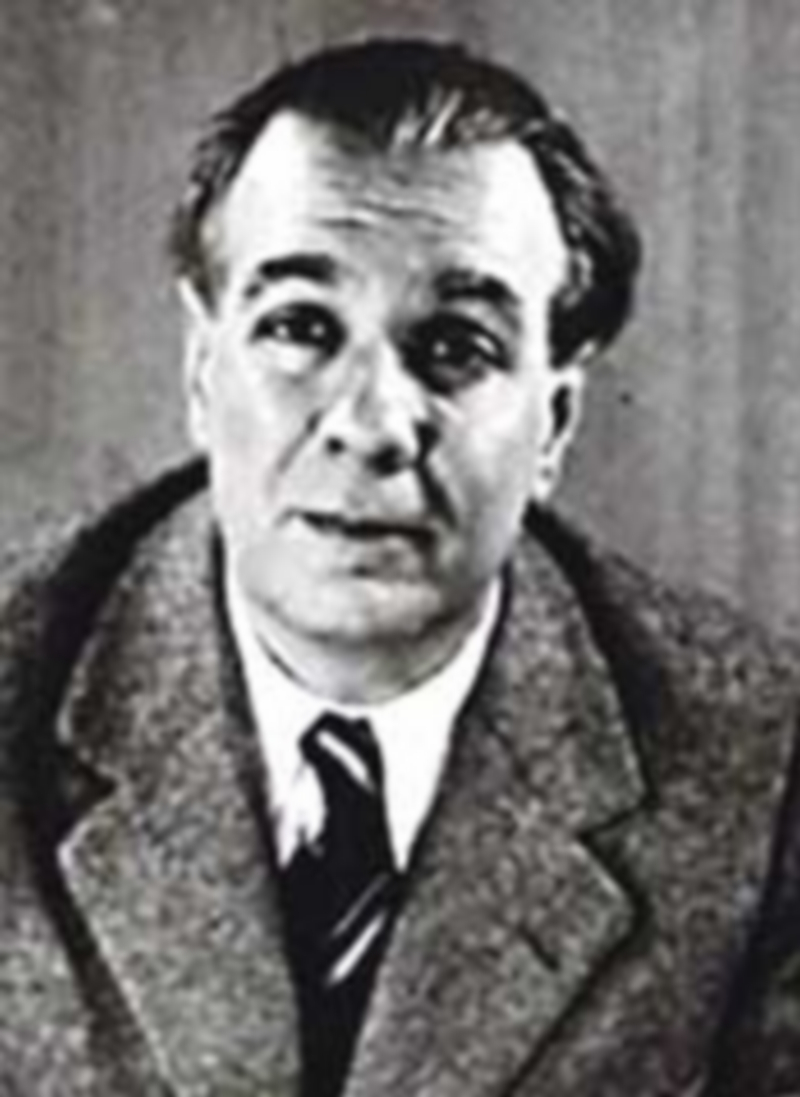 El editor Francisco Porrúa encargó a Borges que escribiera el prólogo a la versión española de ‘Crónicas Marcianas’. / E. P.