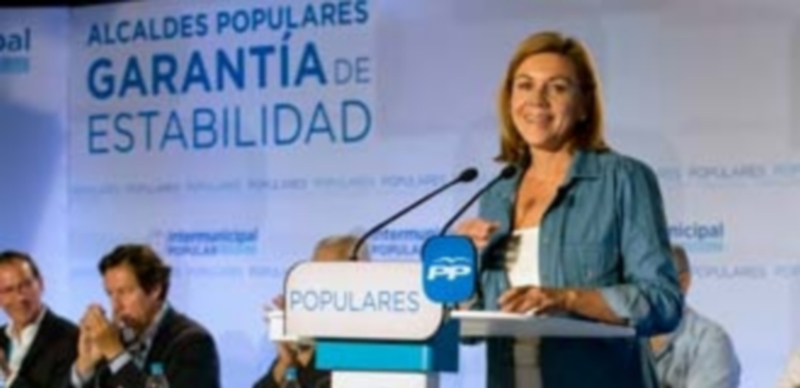 La secretaria general del PP