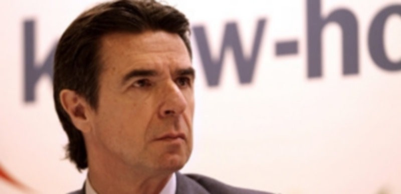 José Manuel Soria durante la inauguración del Funseam. / E. P.