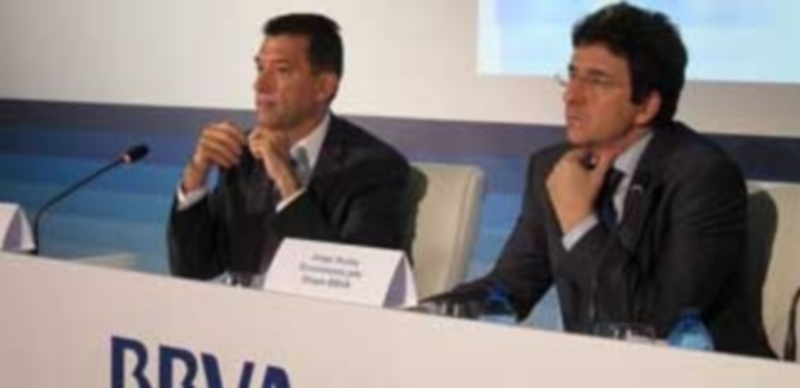 Rafael Doménech y Jorge Sicilia durante la presentación del informe ‘Situación España’. / E.P.