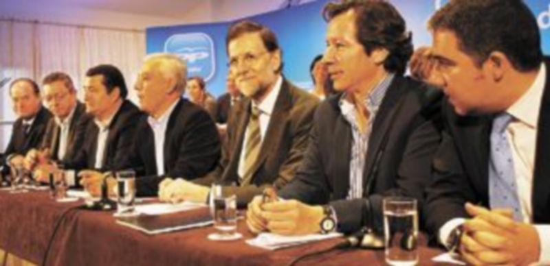 Rajoy presidió el Comité Ejecutivo del Partido Popular andaluz
