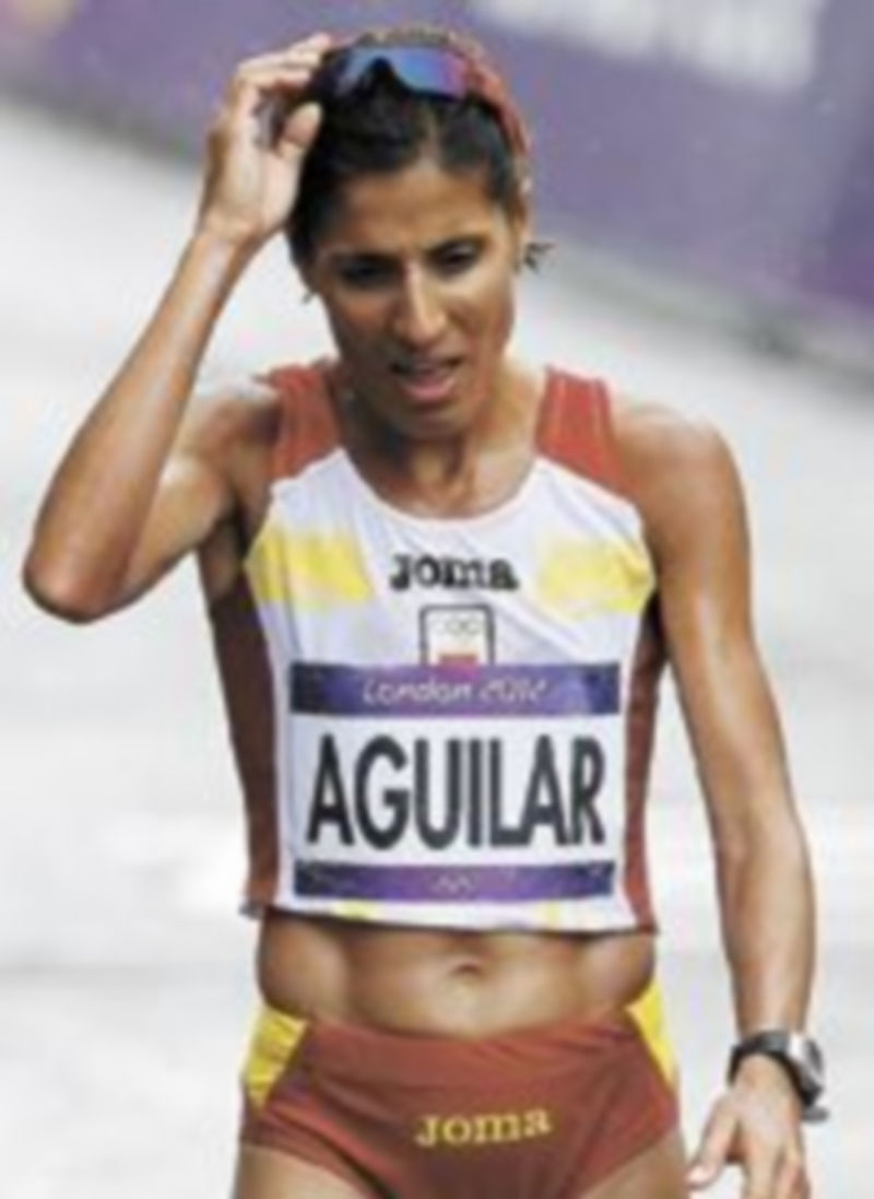 La lucense se mantuvo en la cabeza hasta mitad de carrera. /  Reuters