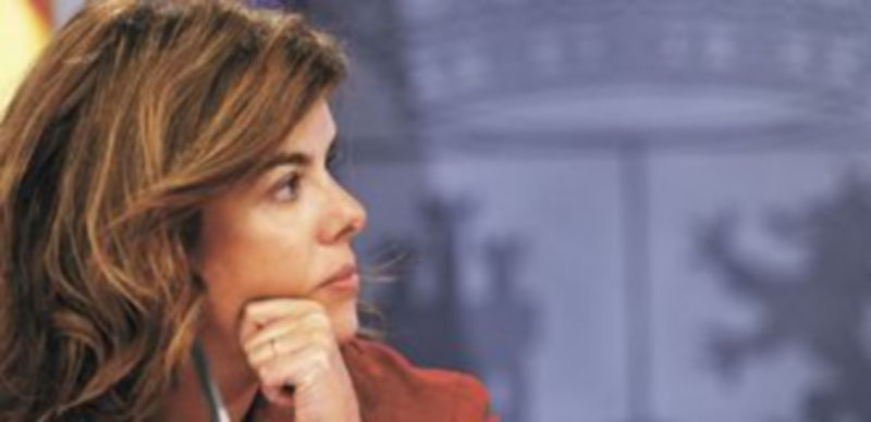 La ‘número dos’ del Ejecutivo central ensalzó la honradez de quien es su jefe desde hace más de 12 años