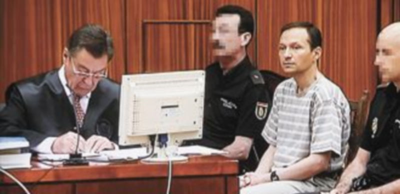 José Bretón durante la cuarta jornada del juicio que se celebra en la Audiencia Provincial de Córdoba. / EFE