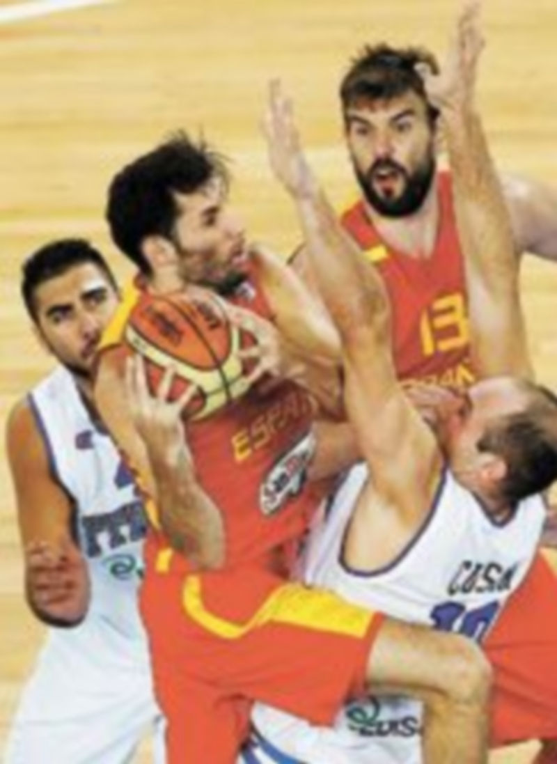 Rudy Fernández y Marc Gasol serán dos de las bazas españolas frente al bloque balcánico. / Chema Moya (Efe)