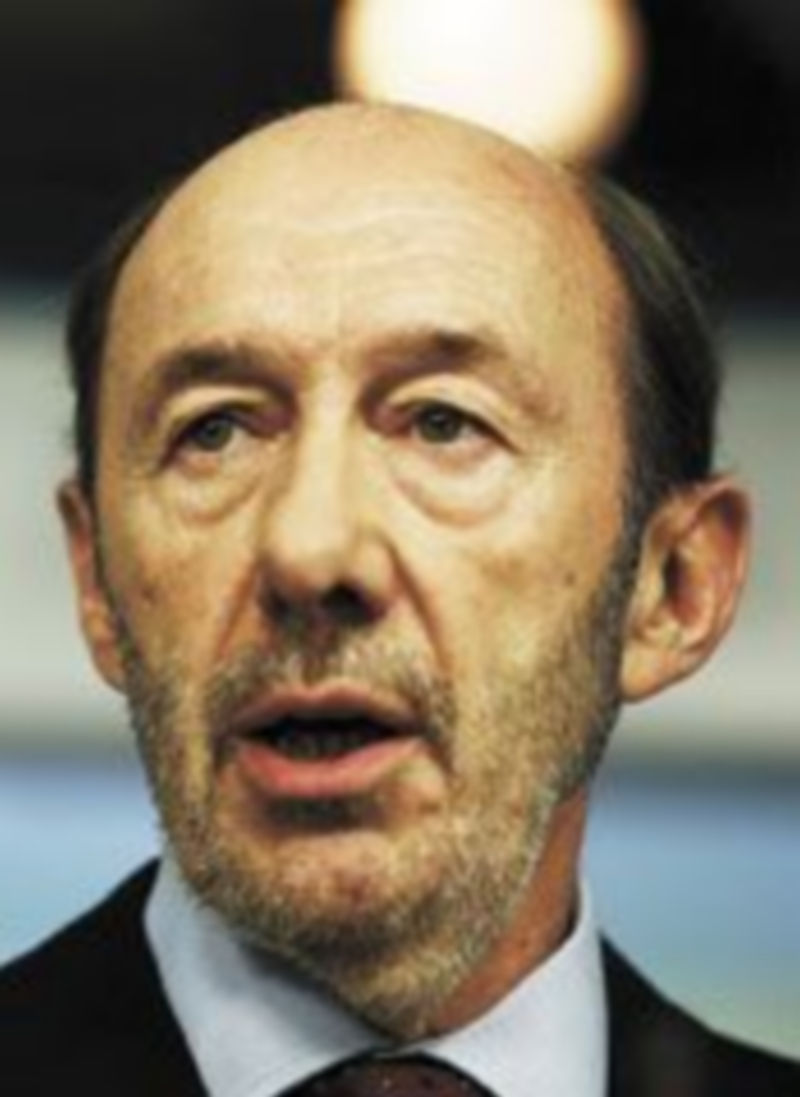 Alfredo Pérez Rubalcaba. / Europa Press