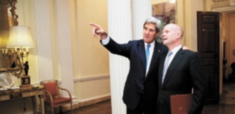 Los jefes de la diplomacia de EEUU