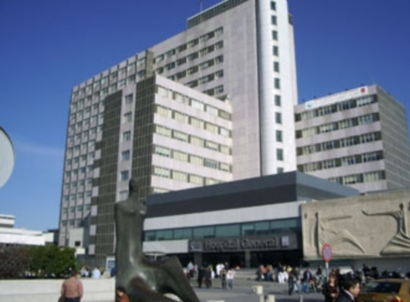 Fachada del Hospital Universitario La Paz