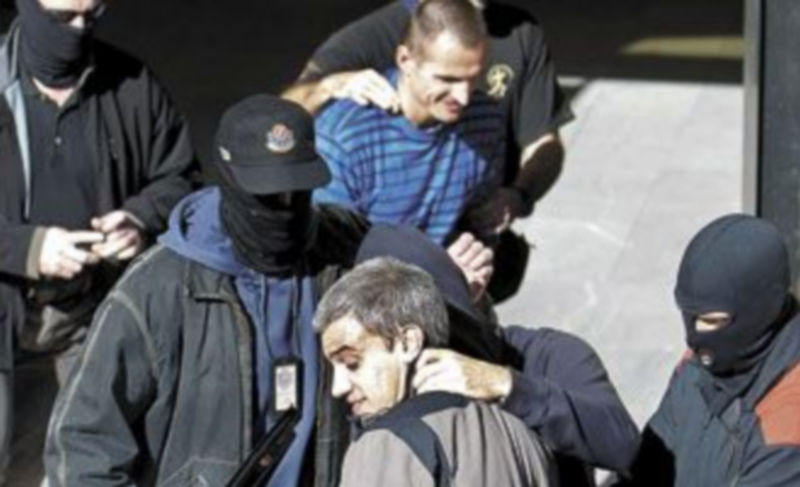 Los etarras Portu y Sarasola