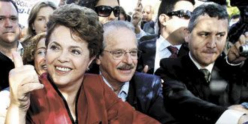 Dilma Rousseff partía como favorita en los comicios y