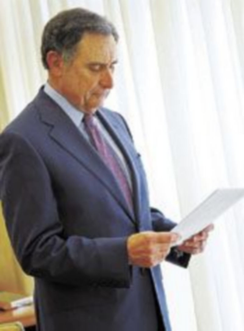 José Antonio Sarriá es el presidente de los empresarios navarros. / Efe