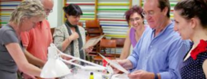 Un momento de la sesión de trabajo realizada ayer en el centro. / El Adelantado